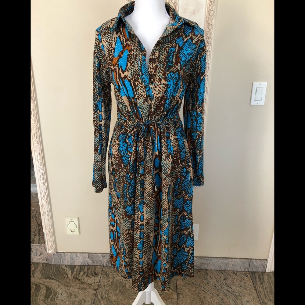 ZARA ANIMAL PRINT DRESS